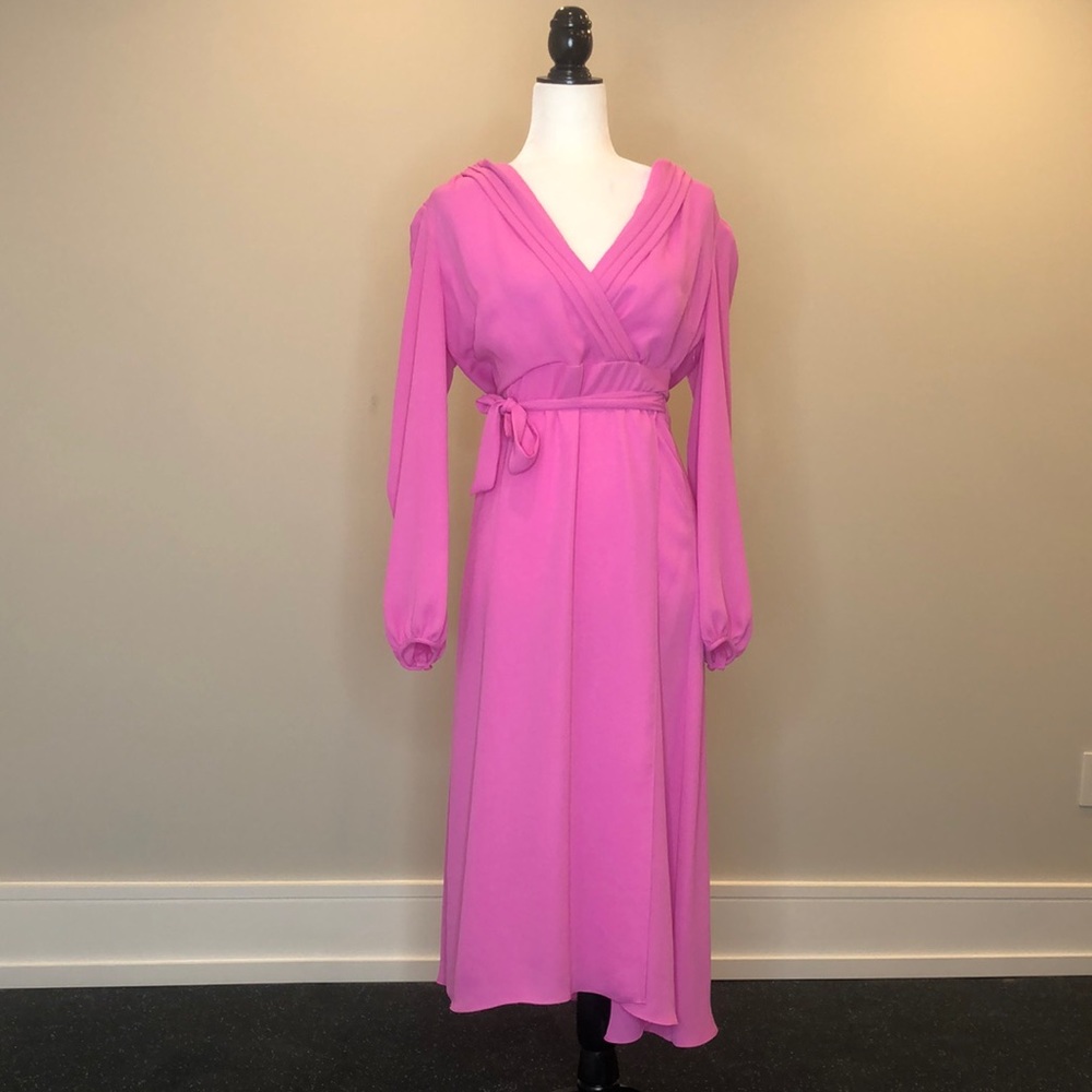 FINAL SALE! Pink Diane Von Furstenberg Midi Dress